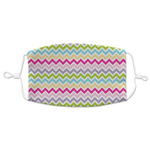 Colorful Chevron Adult Cloth Face Mask - XLarge