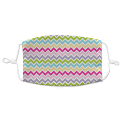 Colorful Chevron Adult Cloth Face Mask - XLarge