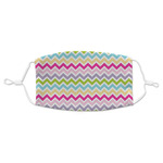 Colorful Chevron Adult Cloth Face Mask - Standard
