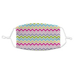 Colorful Chevron Adult Cloth Face Mask - Standard