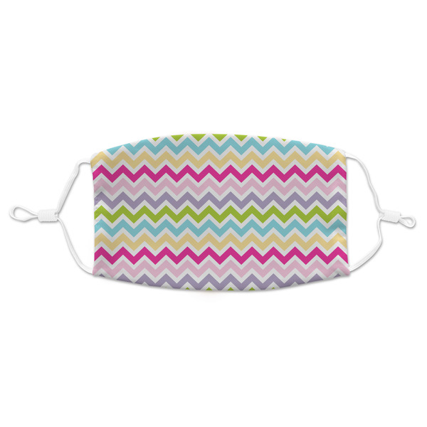 Custom Colorful Chevron Adult Cloth Face Mask