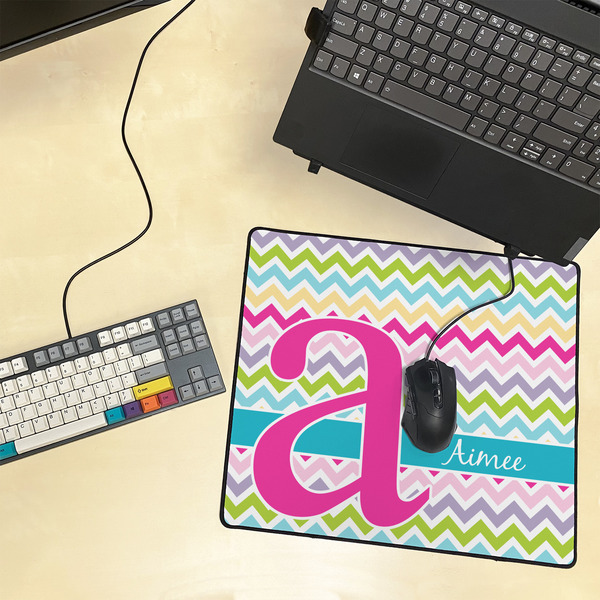Colorful Chevron Medium Gaming Mats - LIFESTYLE