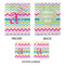 Colorful Chevron Medium Gift Bag - Approval