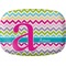 Colorful Chevron Melamine Platter (Personalized)