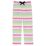 Colorful Chevron Mens Pajama Pants - XS