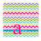 Colorful Chevron Microfiber Dish Rag (Personalized)