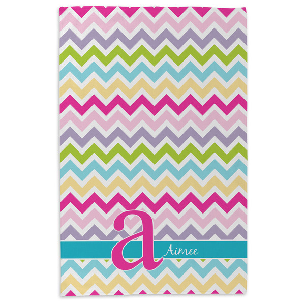 Colorful Chevron Microfiber Dish Towel - APPROVAL