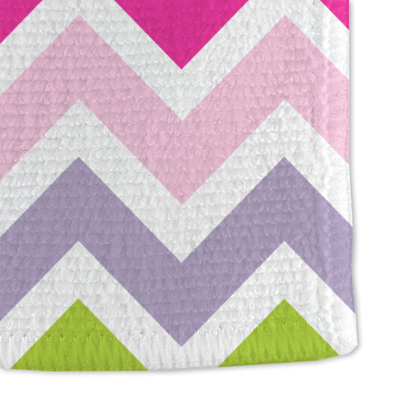 Colorful Chevron Microfiber Dish Towel - DETAIL