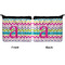 Colorful Chevron Neoprene Coin Purse - Front & Back (APPROVAL)