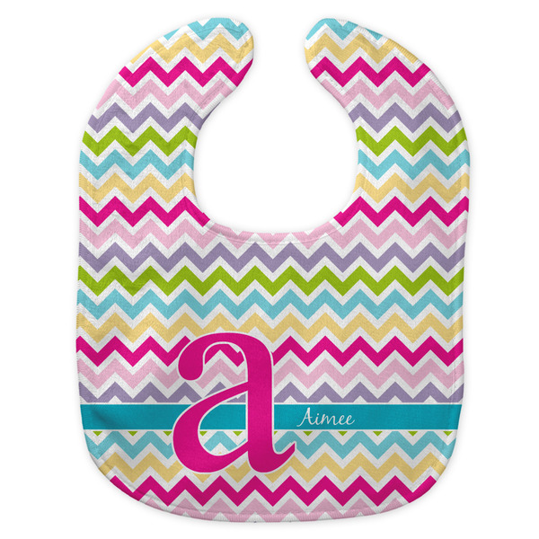 Colorful Chevron New Bib Flat Approval