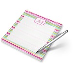 Colorful Chevron Notepad (Personalized)