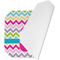 Colorful Chevron Octagon Placemat - Single front (folded)