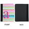 Colorful Chevron Padfolio Clipboards - Small - APPROVAL