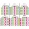 Colorful Chevron Page Dividers - Set of 6 - Approval