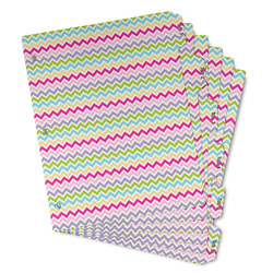 Colorful Chevron Binder Tab Divider - Set of 6 (Personalized)