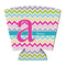 Colorful Chevron Party Cup Sleeves - with bottom - FRONT