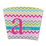 Colorful Chevron Party Cup Sleeve - without bottom (Personalized)