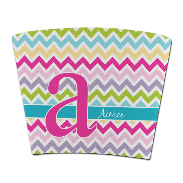 Custom Colorful Chevron Party Cup Sleeve - without bottom (Personalized)