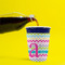 Colorful Chevron Party Cup Sleeves - without bottom - Lifestyle