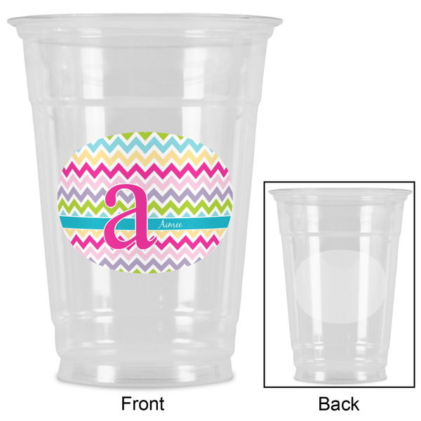Colorful Chevron Party Cups - 16oz - Approval