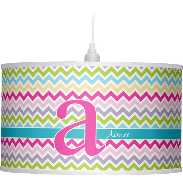 Colorful Chevron Pendant Lamp Shade