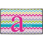 Colorful Chevron Door Mat - 60"x36" (Personalized)