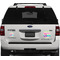 Colorful Chevron Personalized Car Magnets on Ford Explorer