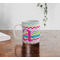 Colorful Chevron Personalized Coffee Mug - Lifestyle