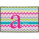 Colorful Chevron Door Mat - 36"x24" (Personalized)
