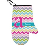 Colorful Chevron Oven Mitt (Personalized)