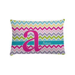 Colorful Chevron Pillow Case - Standard (Personalized)
