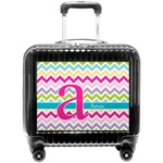 Colorful Chevron Pilot / Flight Suitcase (Personalized)