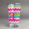 Colorful Chevron Pint Glass - Full Fill w Transparency - Front/Main