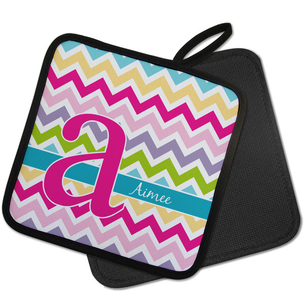 Colorful Chevron Pot Holders - PARENT MAIN