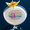 Colorful Chevron Printed Drink Topper - Medium - In Context