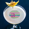 Colorful Chevron Printed Drink Topper - Small - In Context