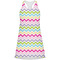 Colorful Chevron Racerback Dress