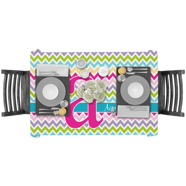 Colorful Chevron Rectangular Tablecloths - LIFESTYLE