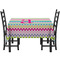 Colorful Chevron Tablecloth (Personalized)