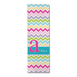 Colorful Chevron Runner Rug - 2.5'x8' w/ Name and Initial