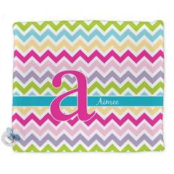 Colorful Chevron Security Blanket - Single Sided (Personalized)