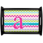 Colorful Chevron Wooden Tray (Personalized)