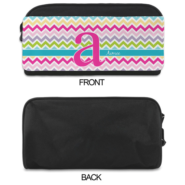 Colorful Chevron Shoe Bags - APPROVAL