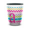 Colorful Chevron Shot Glass - Two Tone - FRONT
