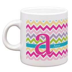 Colorful Chevron Espresso Cup (Personalized)