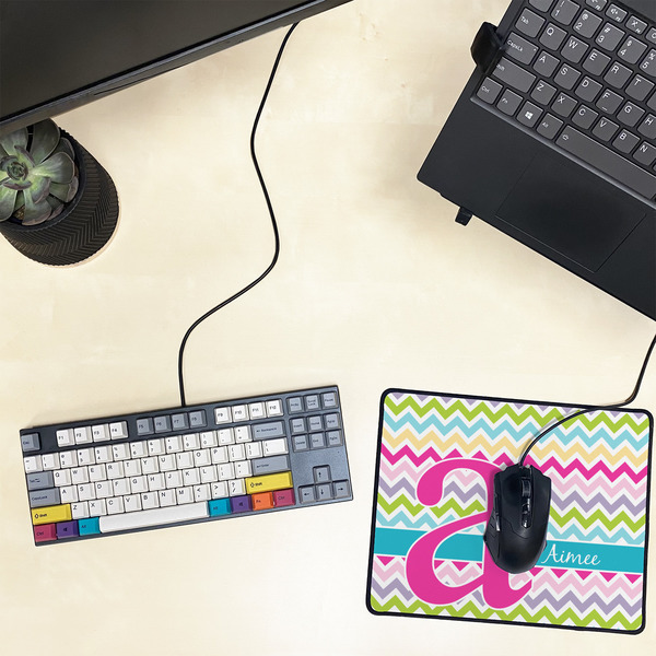 Colorful Chevron Small Gaming Mats - LIFESTYLE
