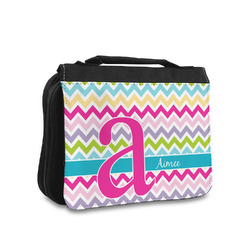 Colorful Chevron Toiletry Bag - Small (Personalized)