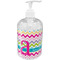 Colorful Chevron Acrylic Soap & Lotion Bottle (Personalized)