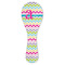 Colorful Chevron Ceramic Spoon Rest (Personalized)