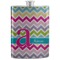 Colorful Chevron Stainless Steel Flask